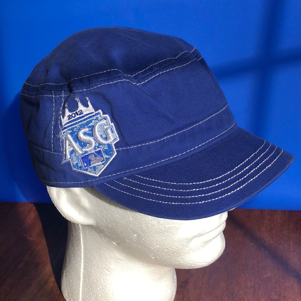 2012 MLB All Star Game Women’s Adjustable Blue Vintage Style Cap H5